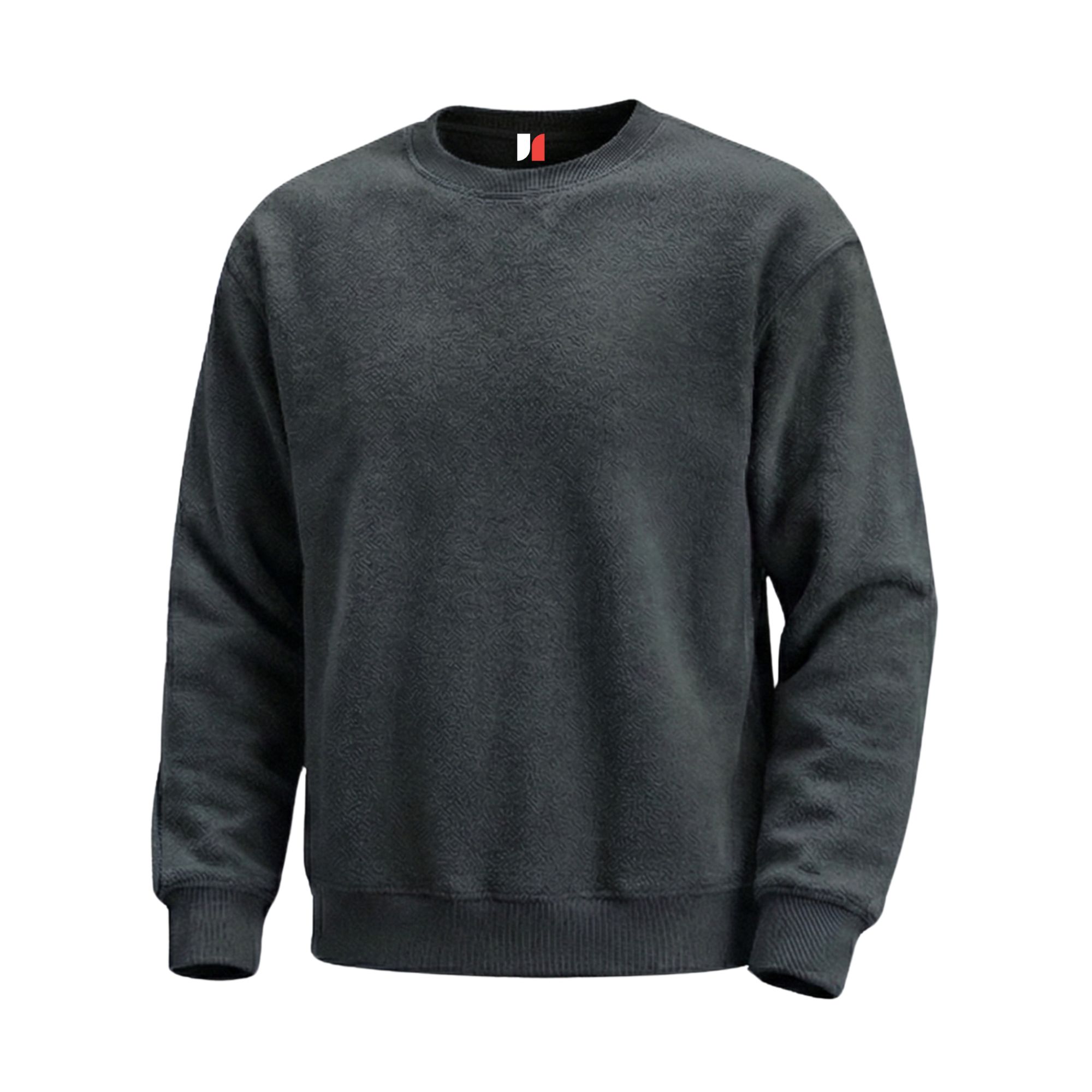 James Forge Crewneck Sweatshirt - Anthracite Grey 1