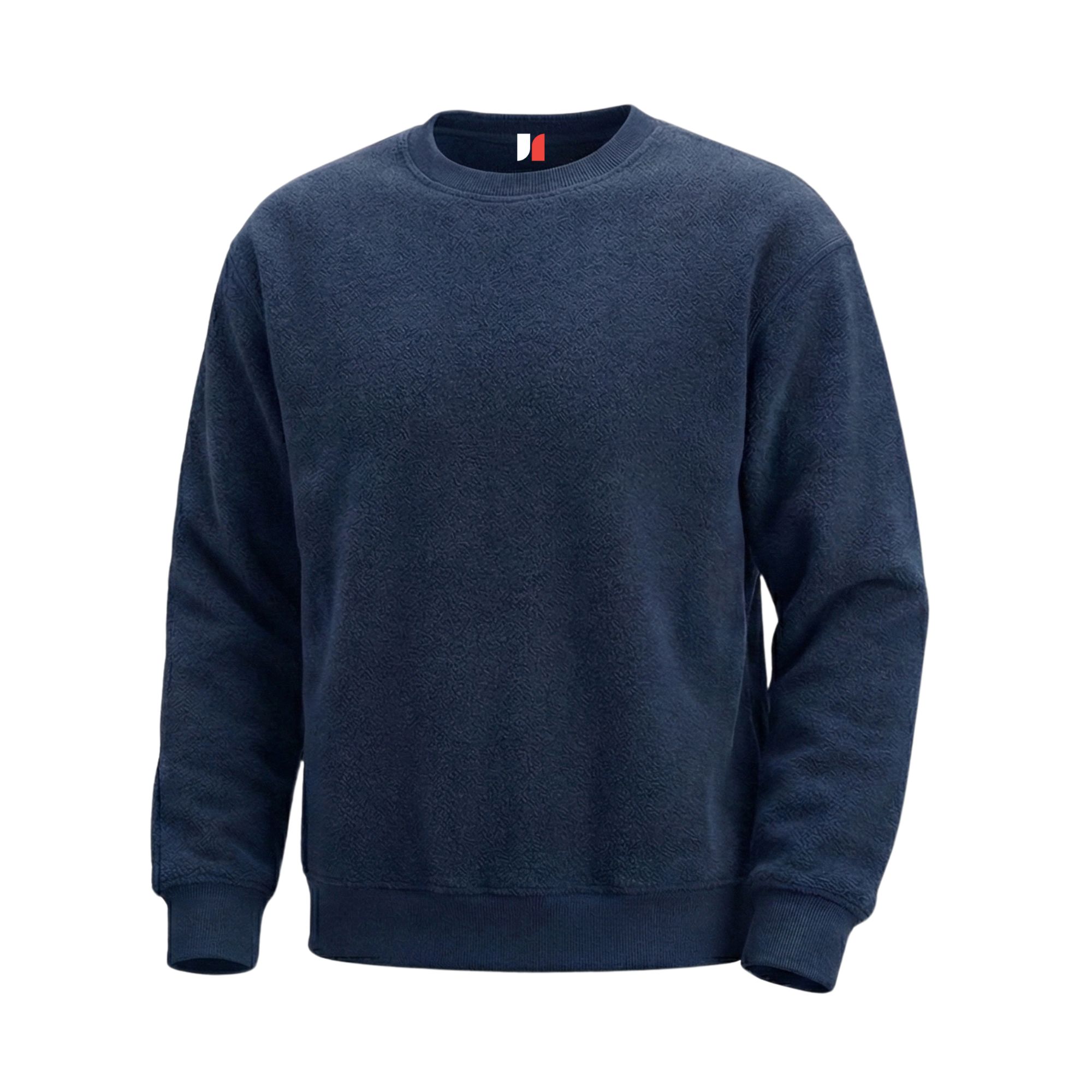 James Forge Crewneck Sweatshirt - Blue Navy