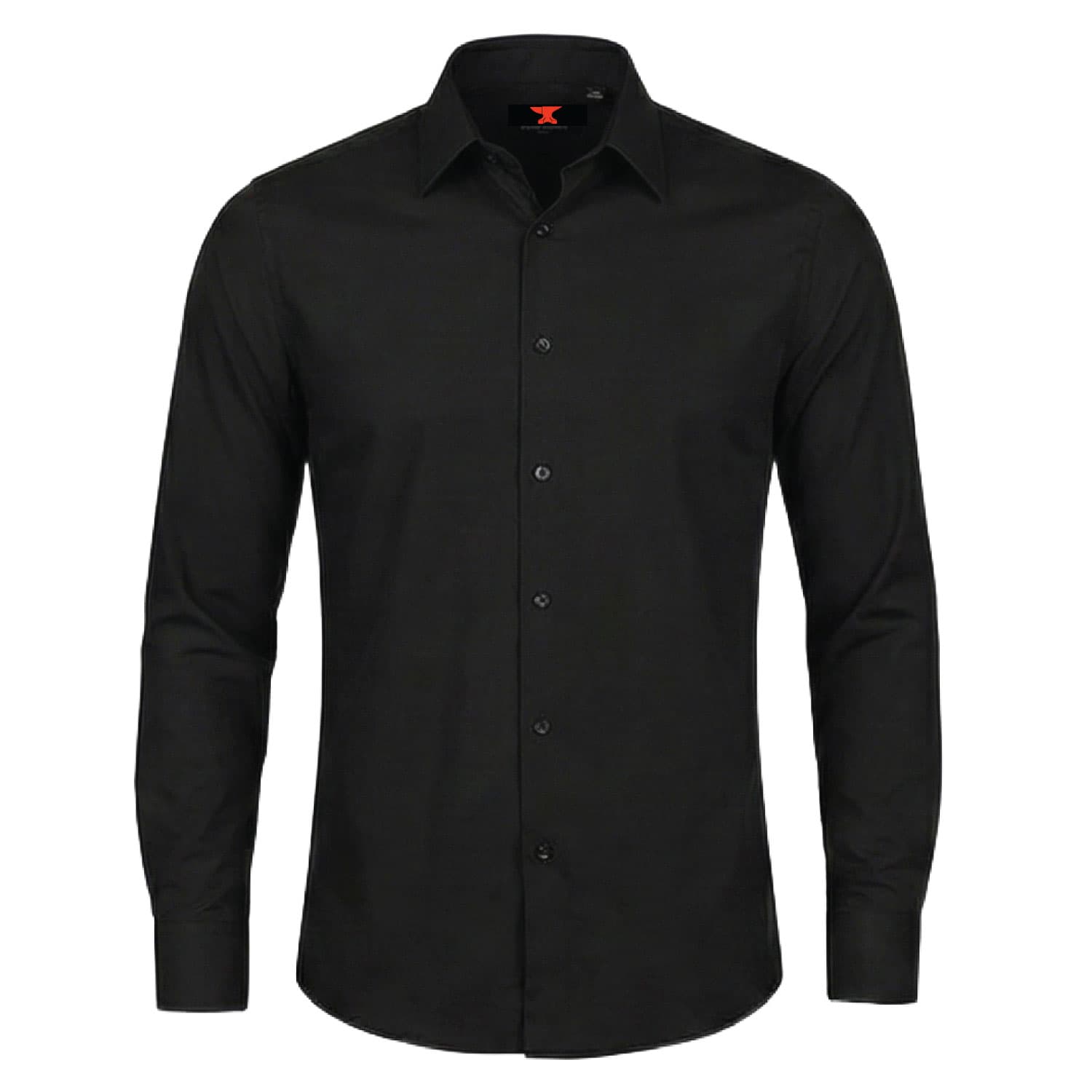 James Forge Casual Shirt Long Sleeve - Black 1