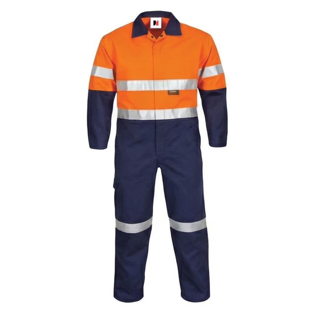 James Forge Hi-Vis Safety Coveralls - Blue 1