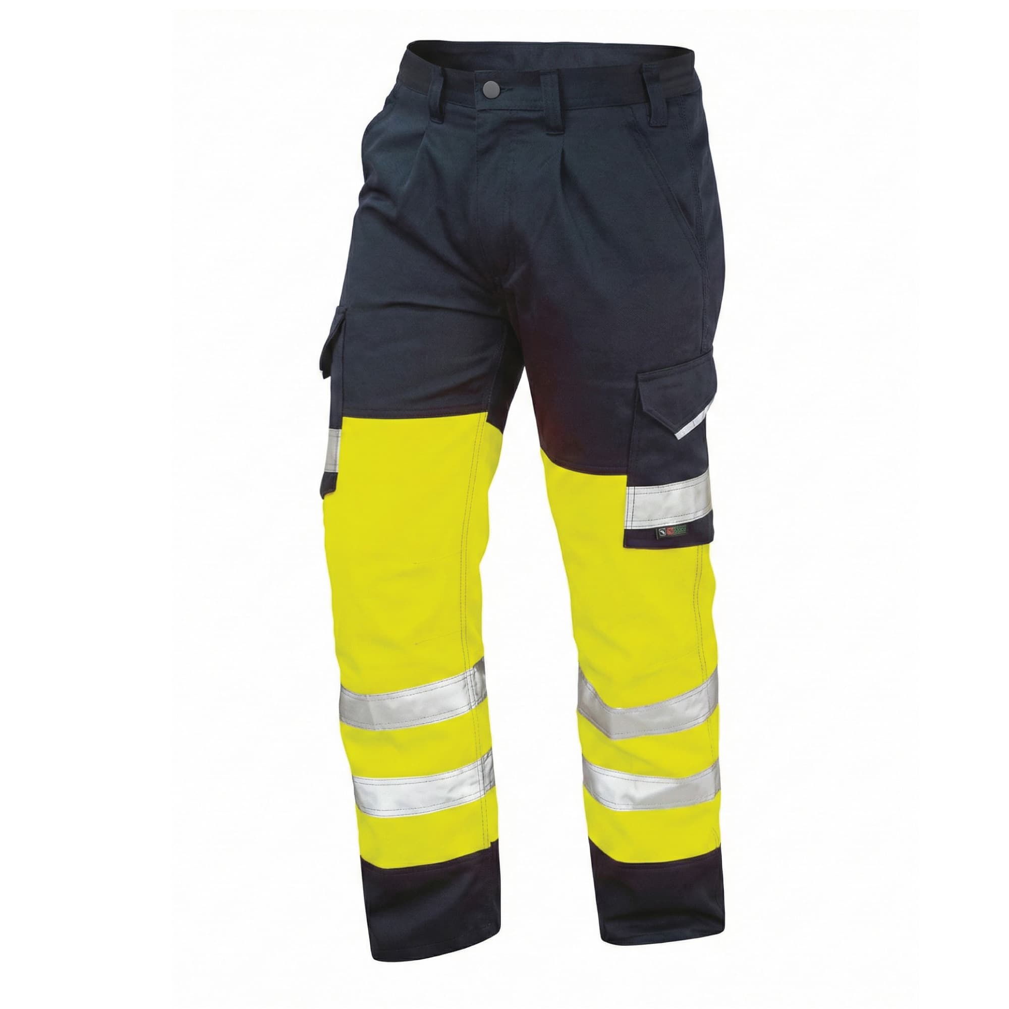 James Forge Hi-Vis Safety Trousers - Blue-Green 1