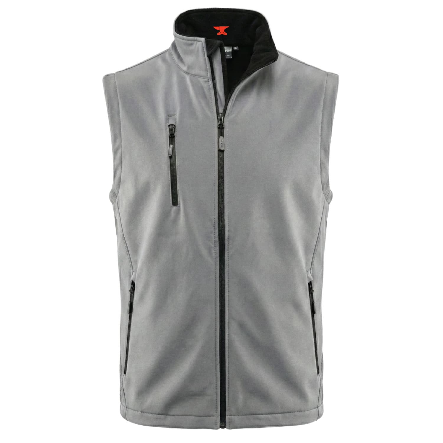 James Forge Soft Shell Vest - Light Grey
