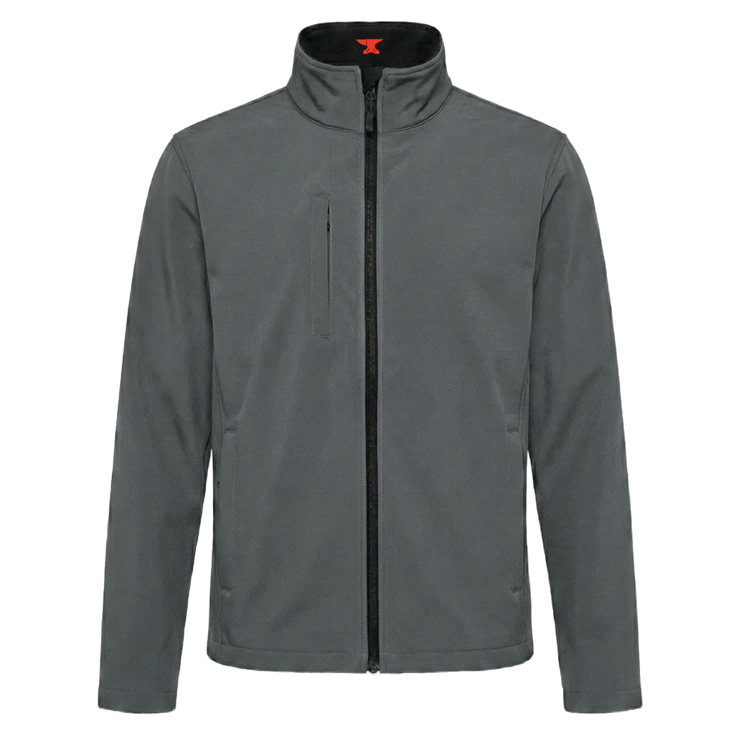 James Forge Soft Shell Jacket Full Zip Heavy Weight - Anthracite Grey