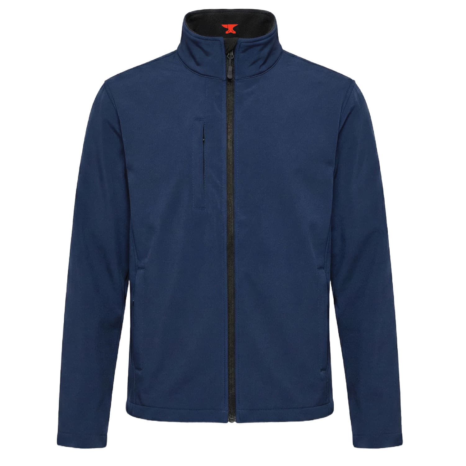 James Forge Soft Shell Jacket with Hood - Blue Navy