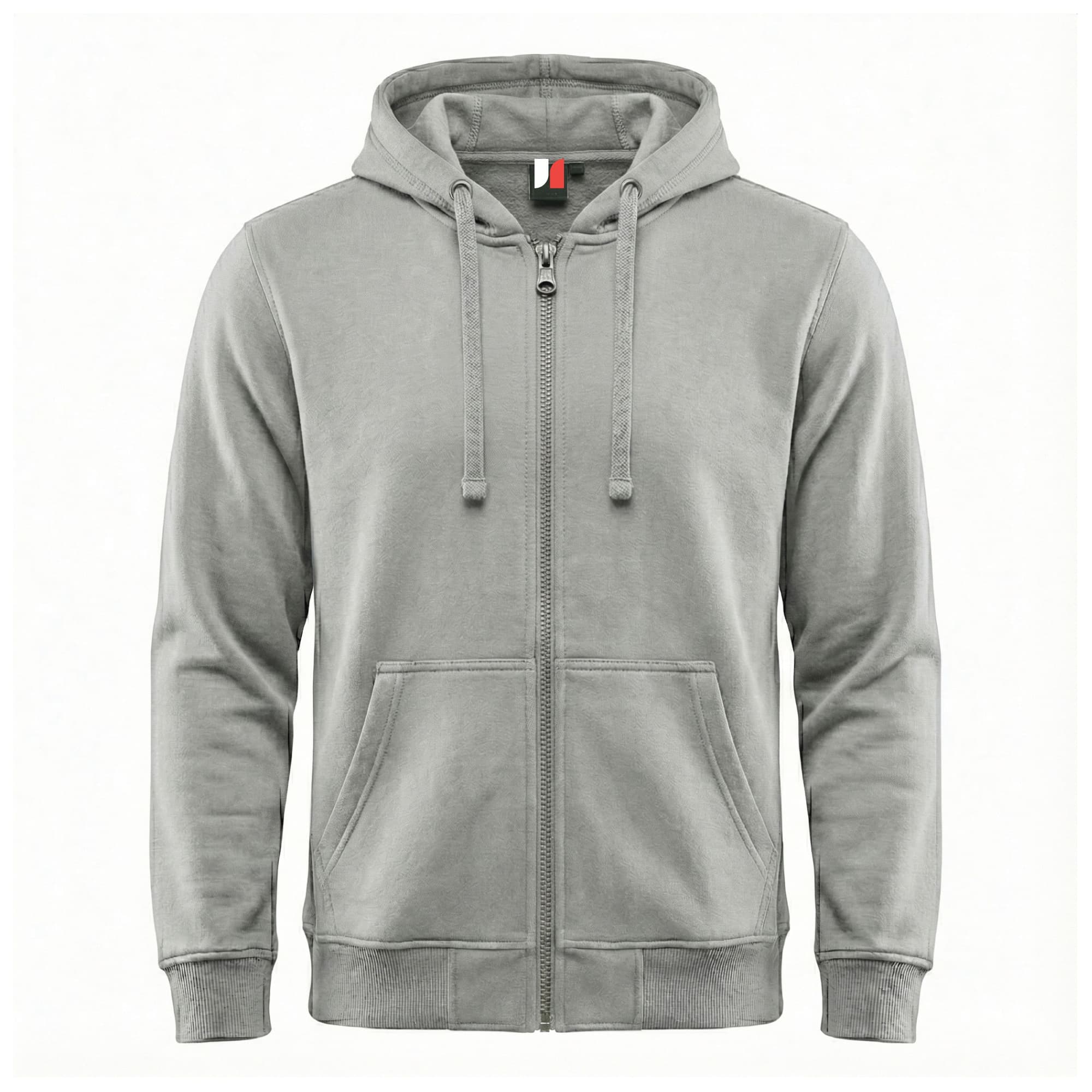James Forge Full-Zip Hoodie - Light Grey 1